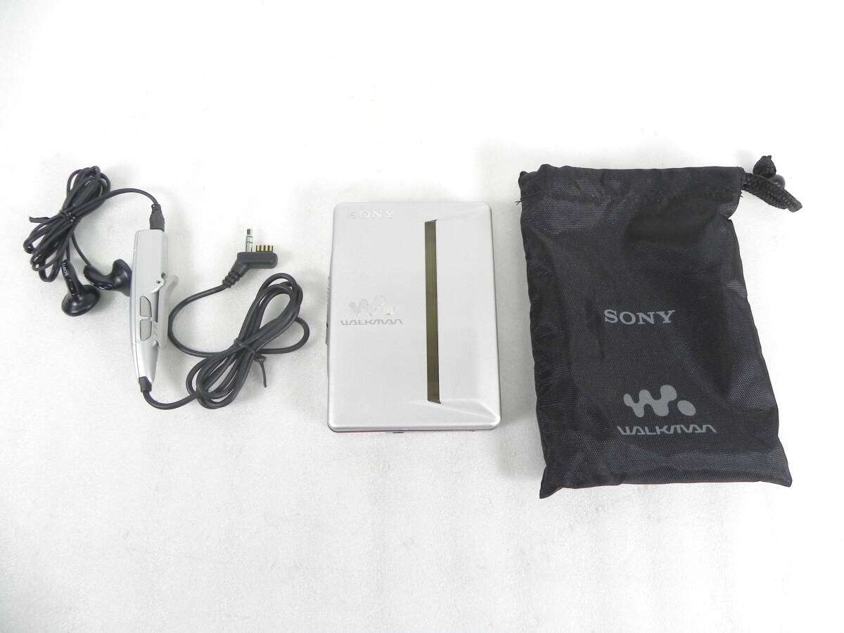 SONY WM-EX910 Portable Cassette Walkman Blue Maintained Used