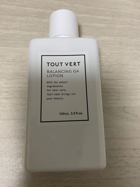 未使用 TOUT VERT トゥヴェール BALANCING GA LOTIO N バランシングGAローション 100ml 化粧水 グリシルグリシン 新品