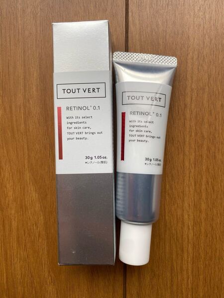 未使用 トゥヴェール 純粋レチノール レチノイド レチノショット 0.1 TOUT VERT クリーム 30g RTショット 美容液 新品