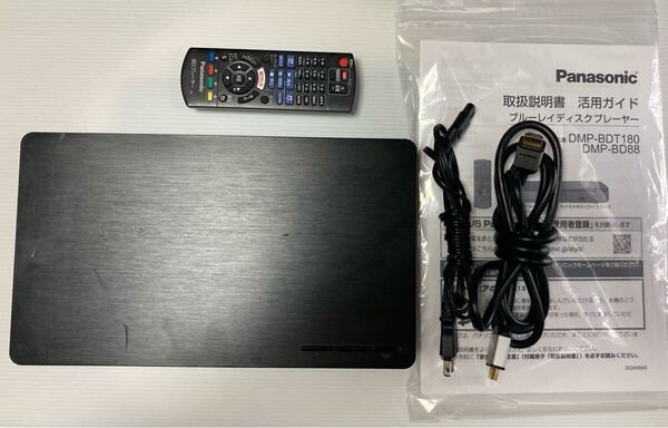 すぐに視聴可能★Panasonic/パナソニック4K ブルーレイディスクプレーヤー DMP-BDT180 【動作保証出品】BD/DVD HDMIケーブル リモコン付