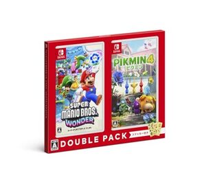 【中古】『スーパーマリオブラザーズ ワンダー・ピクミン4』ダブルパック -Switch