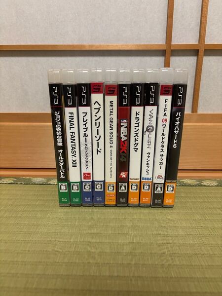 PS3 ソフト10本セット D