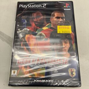 【未開封】PS2ソフト ワールドファンタジスタ WORLD FANTASISTA 当時の値札シール貼付、管理No.4194