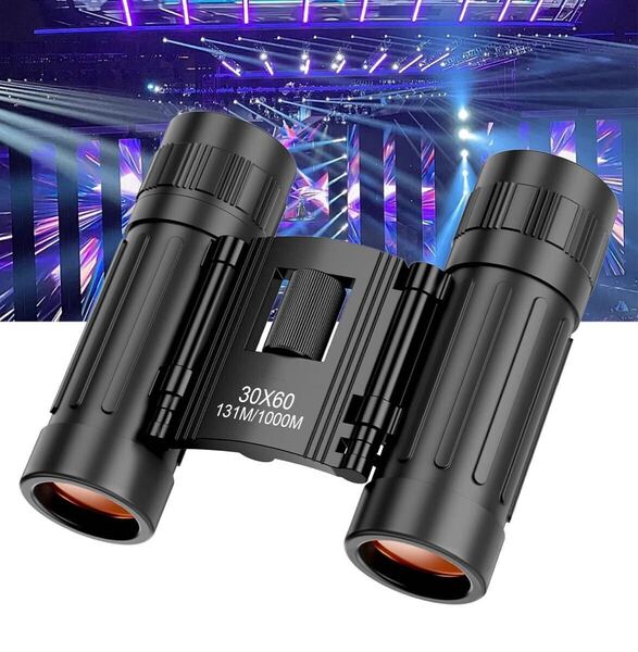 双眼鏡 ライブ用 望遠鏡 20倍ズーム機能 オペラグラス 防振 双眼鏡 超軽量 重さ140g コンパクト 防水防塵 メガネ対応 倍率調整可能