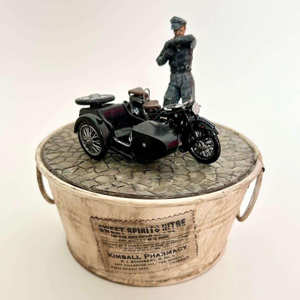 ねんどろいど バイク サイドカー フィギュアセット