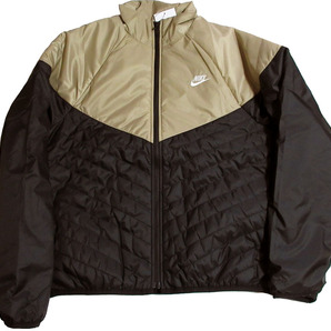 ナイキ(NIKE) スポーツウェア ウィンドランナー ジャケット メンズ Lサイズ Therma-FIT ミッドウェイト パファー 中綿 FB8196-011