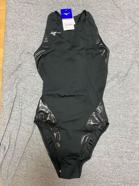 【生産終了】MIZUNO 水球水着 ブラック×ブラック XLサイズ ウォーターポロ ミズノ 競泳水着