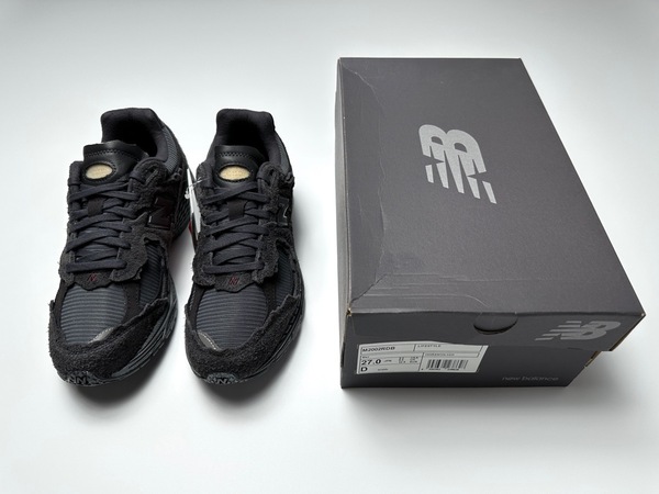 国内正規品 "Phantom" New Balance M2002RDB BLACK US9 27cm 新品 スウェード 限定 M2002R DB グレイッシュブラック NB スニーカー