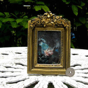 東澤雅晴のミニチュア絵画 フラゴナール 模写一点モノ