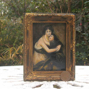 東澤雅晴のミニチュア絵画 ヴィジェ ルブラン 模写一点モノ