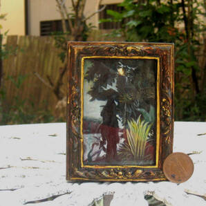 東澤雅晴のミニチュア絵画 アンリ・ルソー 模写一点モノ