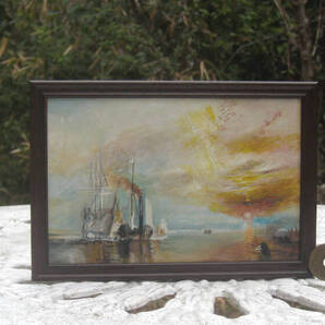 東澤雅晴のミニチュア絵画 ターナー 模写一点モノ