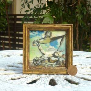 東澤雅晴のミニチュア絵画 ダリ・ 模写一点モノ