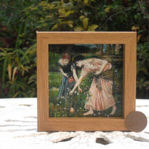 東澤雅晴のミニチュア絵画 ラファエル前派 模写 一点モノ