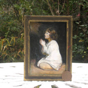 東澤雅晴のミニチュア絵画 サムエル 模写一点モノ