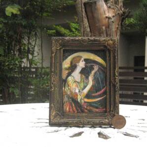 東澤雅晴のミニチュア絵画 ダイアナ 模写一点モノ