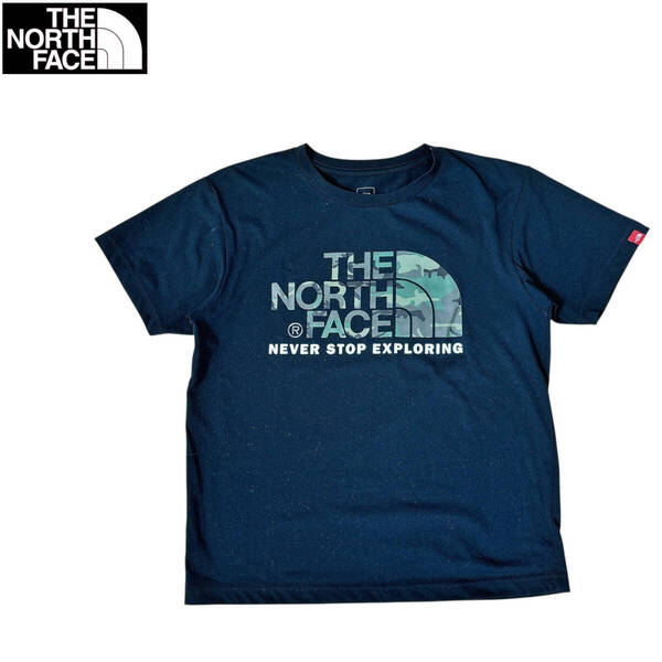 【THE NORTH FACE】半袖Tシャツ/ロゴプリント/M★ノースフェイス