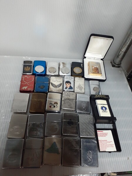 ZIPPO ジッポ オイルライターまとめて28点
