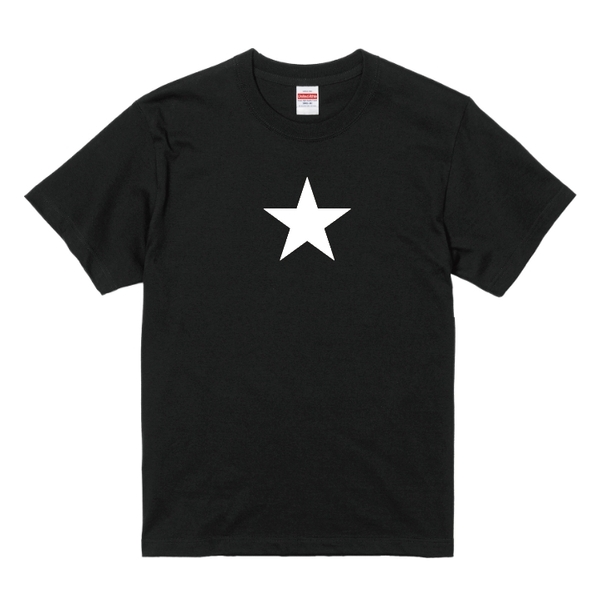 ワンスター XLサイズ Tシャツ ブラック×ホワイト