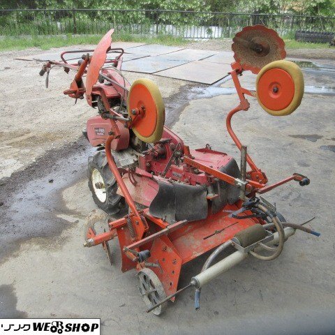 シバウラ マルチ　管理機 マルチャー仕様 10馬力 畝立 成型機 丸畝 動画有 クボタアタッチメント】うね整形マルチ ハッスル平高ロータリ