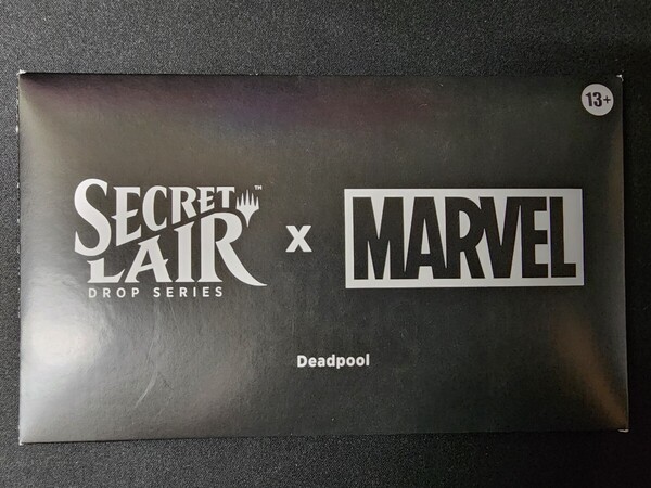 MTG Secret Lair MARVEL DEADPOOL 新品未開封