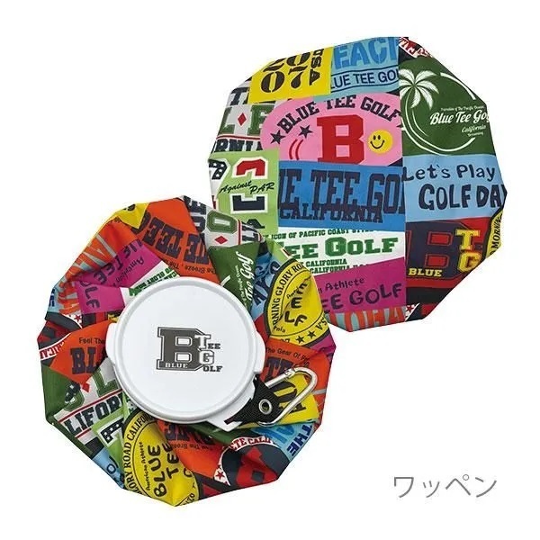 □②5ブルーティーゴルフ 大口径 アイスバッグ 氷嚢【ワッペン:AC-024】 BLUE TEE GOLF CALIFORNIA 送料無料