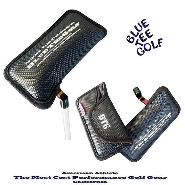 ■4③送料無料【ネイビー】ブルーティーゴルフ【スタンダード】ブレード型(PING)パターカバー BTG BL001 BLUE TEE GOLF
