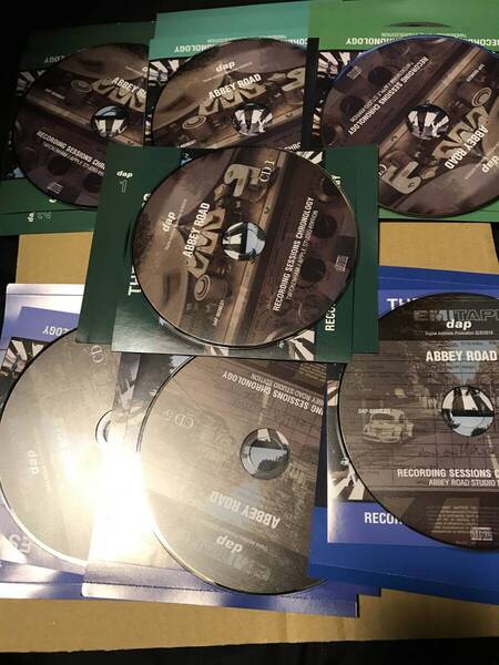 ビートルズ The Beatles Abbey Road Recording Sepssions Chronology 海外輸入プレス14CDセット ケースなし ABBEY