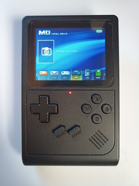 エミュレータ 中華ゲーム機 GB300 GB GBC GBA PCE SFC MD FC NES SNES MAME
