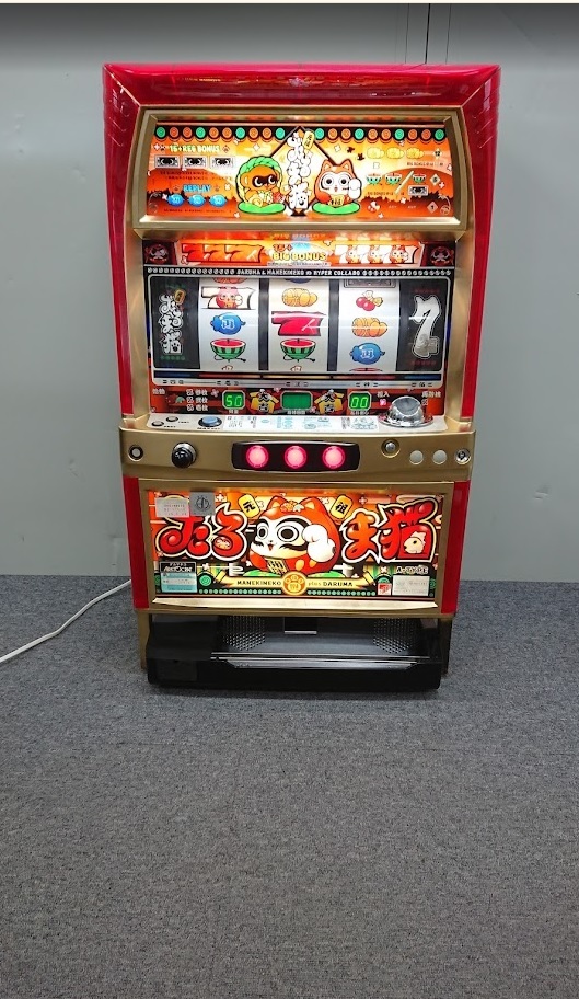 パチスロ 実機 4号機 だるま猫 スロット中古 自宅まで配送可能です