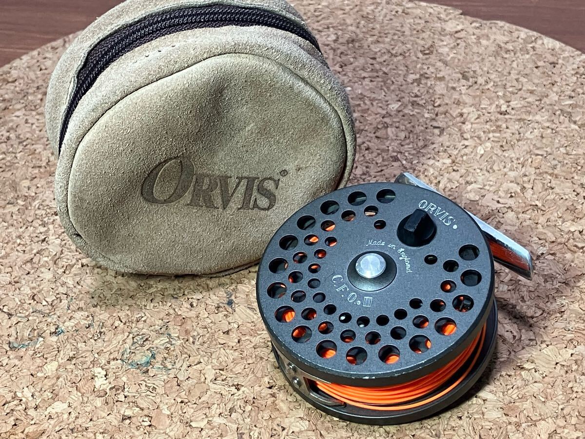 送無□未使用・美品【ORVIS】C.F.O Ⅳ フライリール イギリ製