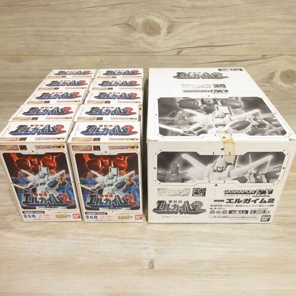 未開封★1BOX 10個 BANDAI バンダイ 重戦機 エルガイム 2 ガシャポンEXシリーズ GASHAPON EX ガチャ ロボット ヒーロ アニメ フィギュア