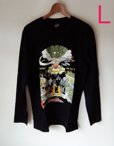 グリーン・デイ dookie ロンT バンドTシャツ(L)エ37