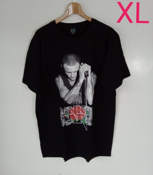 リンキン・パーク LINKIN PARK チェスター バンドTシャツ(XL)タ51