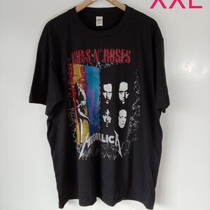 ガンズ×メタリカ GANS METALLICA バンドTシャツ(XXL)Q34