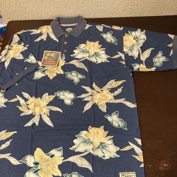 新品TOMMY BAHAMA トミーバハマ ポロシャツ 2269 USAサイズM CA訳あり