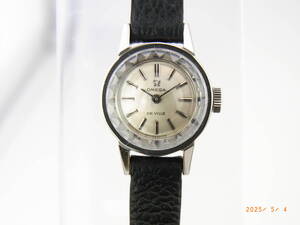 OH/ポリッシュ済)Omega De.Ville オメガ デ・ビル レディース 手巻き カットガラス ref511.166 Cal484 新品ベルト