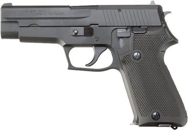 【中古美品】タナカ 陸上自衛隊 9mm拳銃 P220 IC HW ヘビーウェイト ガスブローバック ガスガン ガスブロ SIG シグ P210 P226