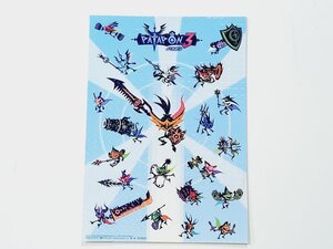 新春セール!【新品】パタポン3 PATAPON 最神型キラキラステッカー PSP