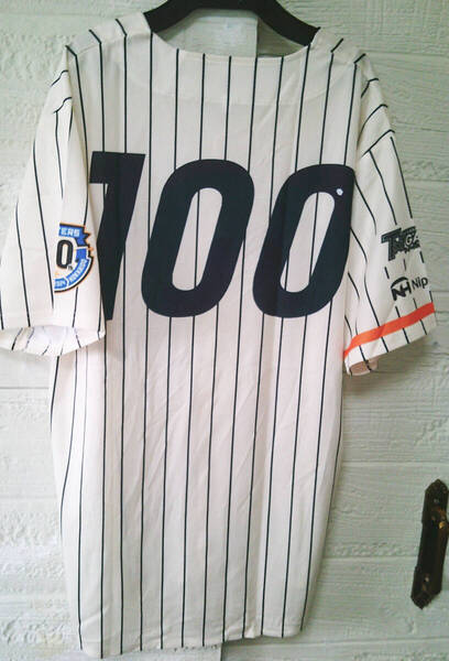 B50TH《新品》北海道日本ハム 50周年 限定ユニフォーム 背番号100■応援 日ハム ファイターズ FIGHTERS☆プロ野球 スタジアム観戦