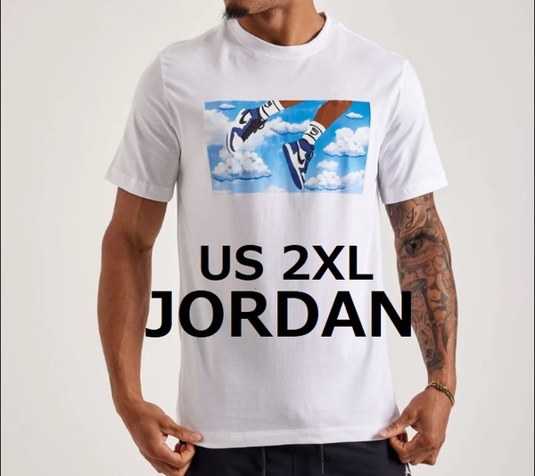 Jordan スニーカーグラフィック Tシャツ US 2XL NIKE ジョーダン1 ナイキ Hi OG