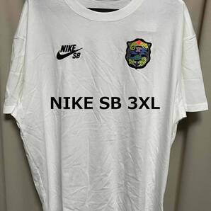 NIKE SB ホワイト Tシャツ 3XL ナイキ 堀米雄斗 ダンク 抹茶 スケボー