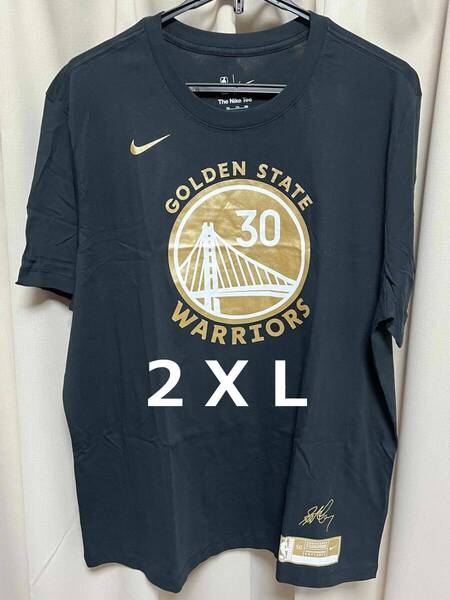 ナイキ ステフィン カリー 背番号 Tシャツ 2XL Stephen Curry Warriors ウォリアーズ NBA