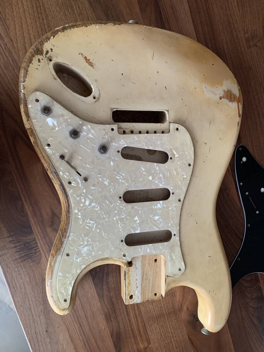 エレキギターボディ レリック ジャンク Yahoo!オークション -「stratocaster レリック」(ボディ