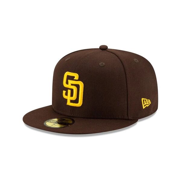 激安!!新品 未使用 女性人気1位 ニューエラ 59FIFTY MLB オンフィールド サンディエゴ・パドレス ダルビッシュ.松井 (60.6cm)/14524854