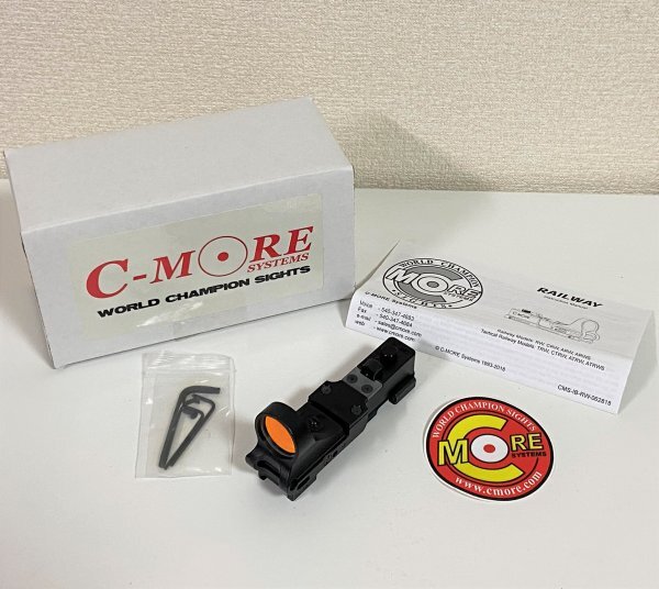 90年代 米国 C−MORE SYSTEMS ダットサイト ジャンク品 Yahoo!オークション -「ドットサイト c-more」の落札相場・落札価格