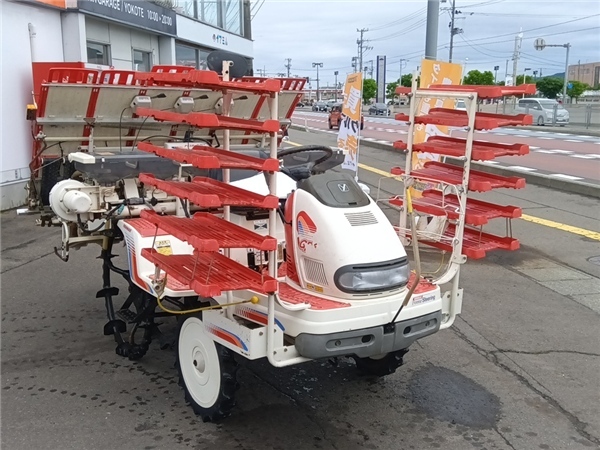 ヤンマー 6条植え 田植機 VP6X側条 施肥 ダブルタイヤ パワステUFO仕様 ヤンマー 6条植え 田植機 VP6X側条 施肥 ダブルタイヤ パワステ