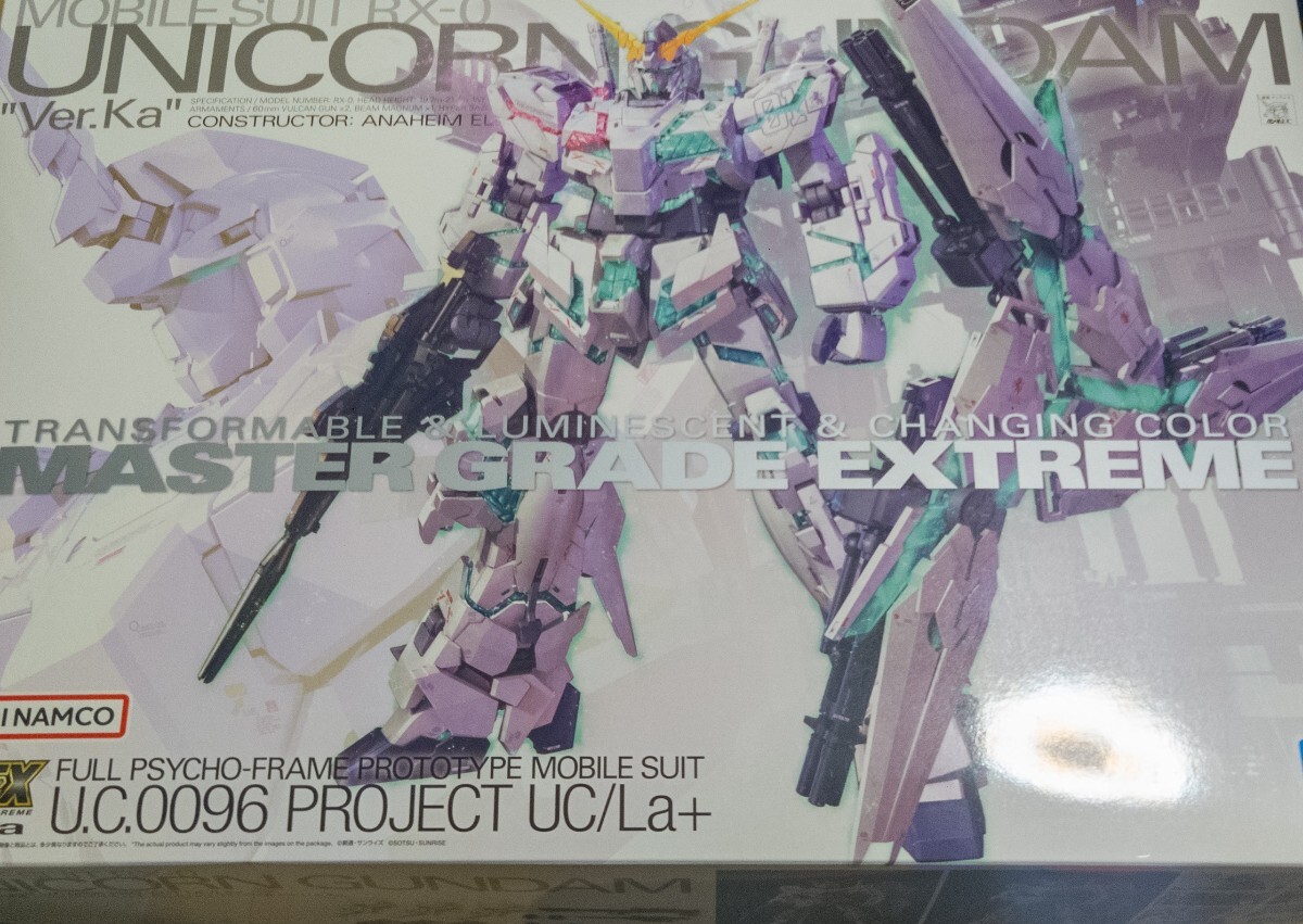 Yahoo!オークション -「mgex 1／100 ユニコーンガンダム ver.ka