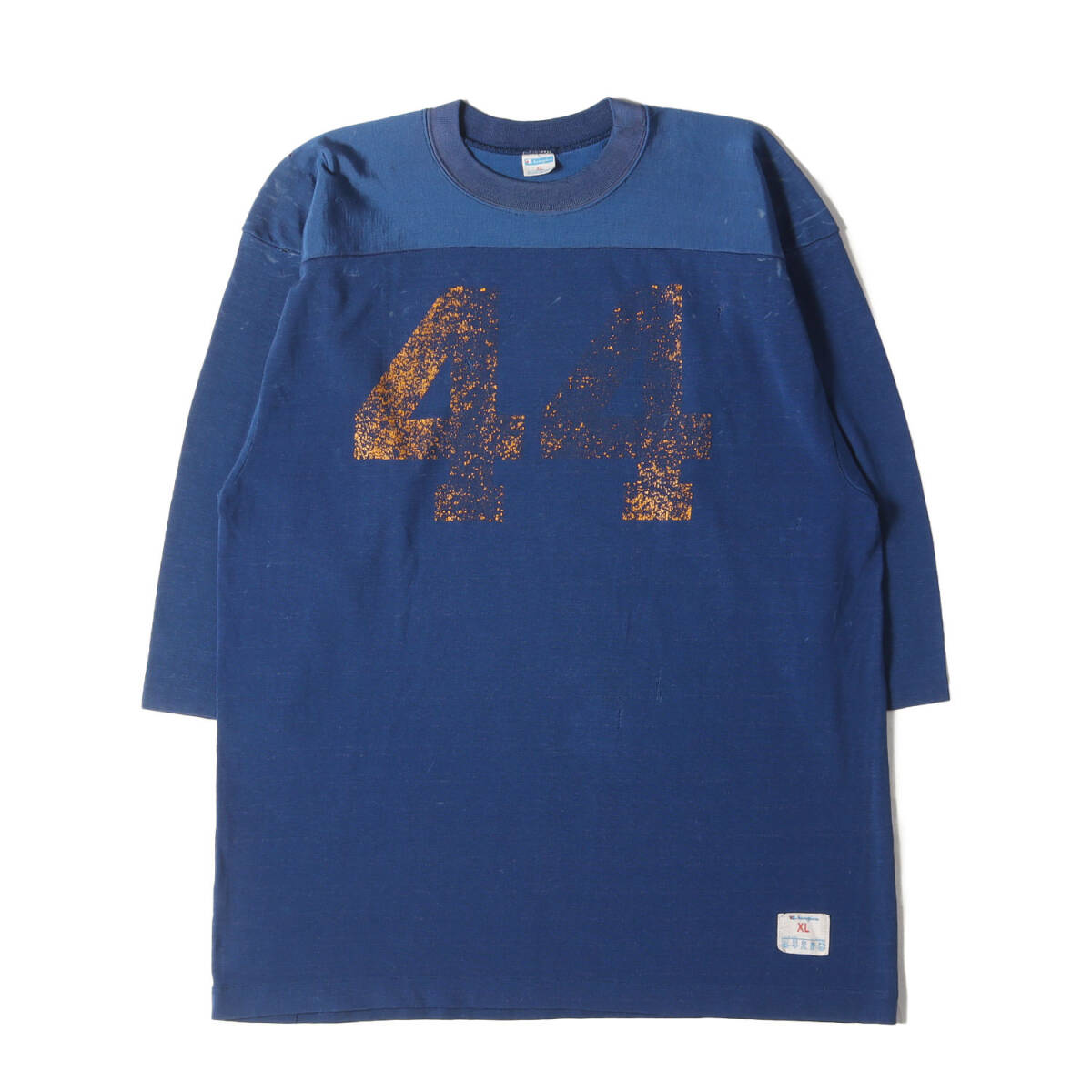 70s チャンピオン7分袖Tシャツ バー・タタキタグ ヴィンテージ