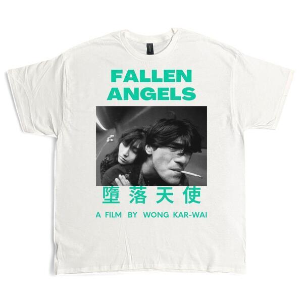 天使の涙 ウォン・カーウァイ 映画 Tシャツ ホワイト movie;